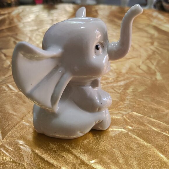 A Childhood Favorite Elephant, Could be Babar or Dumbo? No markings, but so cute - Picture 3 of 8